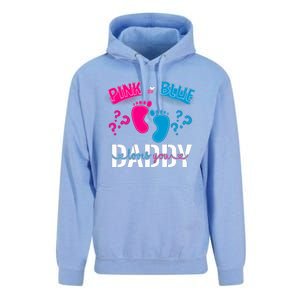 Daddy Loves You Gender Reveal First Time Dad Unisex Surf Hoodie