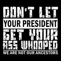 DonT Let Your President Get Your Ass Whooped Cooling Performance Crew T-Shirt