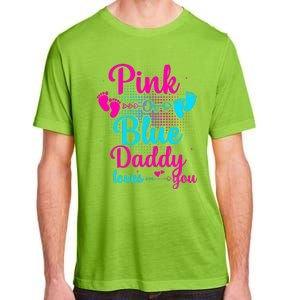 Daddy Loves You New Dad Gender Reveal Adult ChromaSoft Performance T-Shirt