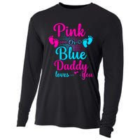 Daddy Loves You New Dad Gender Reveal Cooling Performance Long Sleeve Crew