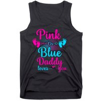 Daddy Loves You New Dad Gender Reveal Tank Top