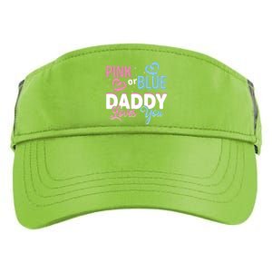 Daddy Loves You Dad Gender Reveal Party Adult Drive Performance Visor