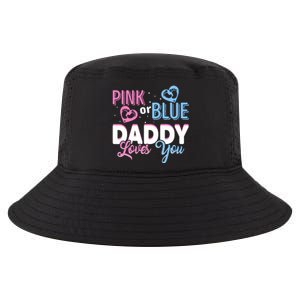 Daddy Loves You Dad Gender Reveal Party Cool Comfort Performance Bucket Hat