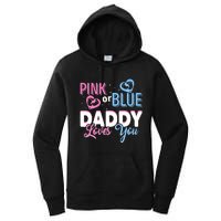 Daddy Loves You Dad Gender Reveal Party Women's Pullover Hoodie