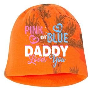 Daddy Loves You Dad Gender Reveal Party Kati - Camo Knit Beanie