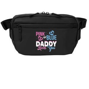 Daddy Loves You Dad Gender Reveal Party Crossbody Pack