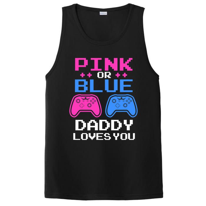 Daddy Loves You Gamer Dad Gender Reveal Party PosiCharge Competitor Tank