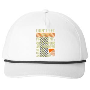 DonT Let Your President Get Your Ass Whooped Snapback Five-Panel Rope Hat