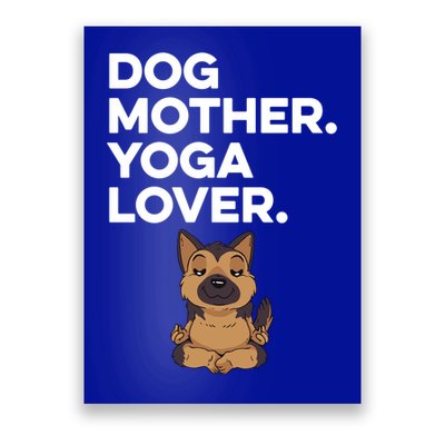 Dog Lover Yoga Lover Gift Poster