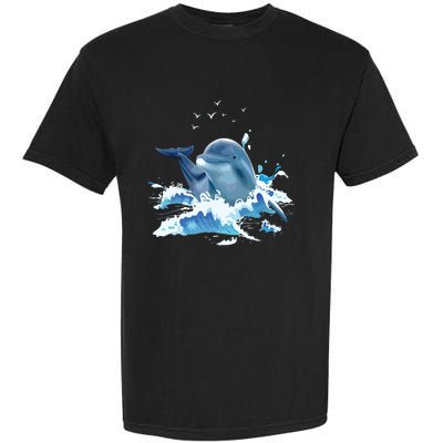 Dolphin Lover Zookeeper Marine Biologist Sea Animal Lover Garment-Dyed Heavyweight T-Shirt