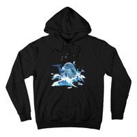 Dolphin Lover Zookeeper Marine Biologist Sea Animal Lover Hoodie