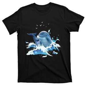 Dolphin Lover Zookeeper Marine Biologist Sea Animal Lover T-Shirt