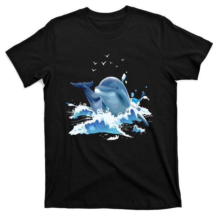 Dolphin Lover Zookeeper Marine Biologist Sea Animal Lover T-Shirt