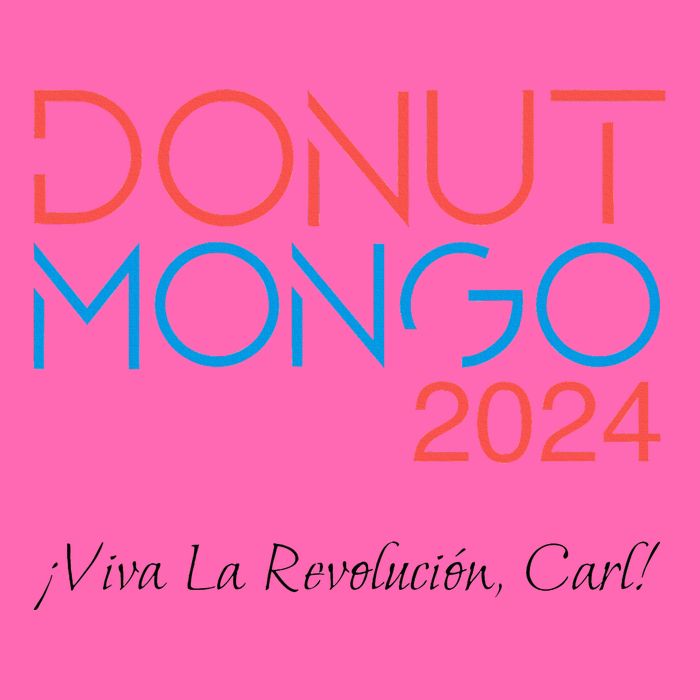 Donut Mongo 2024 Retro Dungeon Crawler Carl Stripe Pom Pom Beanie