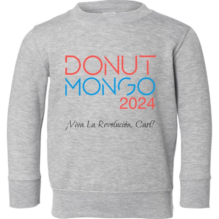 Donut Mongo 2024 Retro Dungeon Crawler Carl Toddler Sweatshirt