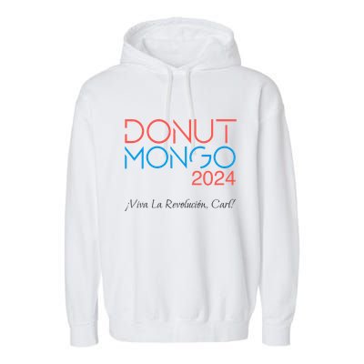 Donut Mongo 2024 Retro Dungeon Crawler Carl Garment-Dyed Fleece Hoodie