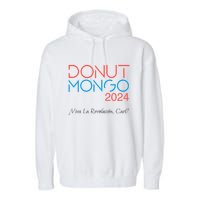 Donut Mongo 2024 Retro Dungeon Crawler Carl Garment-Dyed Fleece Hoodie