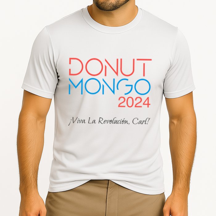 Donut Mongo 2024 Retro Dungeon Crawler Carl Performance Shirt