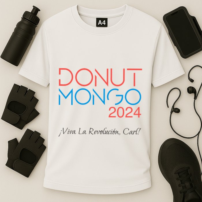 Donut Mongo 2024 Retro Dungeon Crawler Carl Performance Shirt