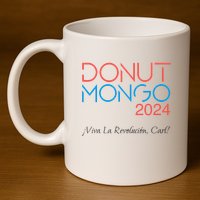 Donut Mongo 2024 Retro Dungeon Crawler Carl 11oz C Handle Ceramic Mug