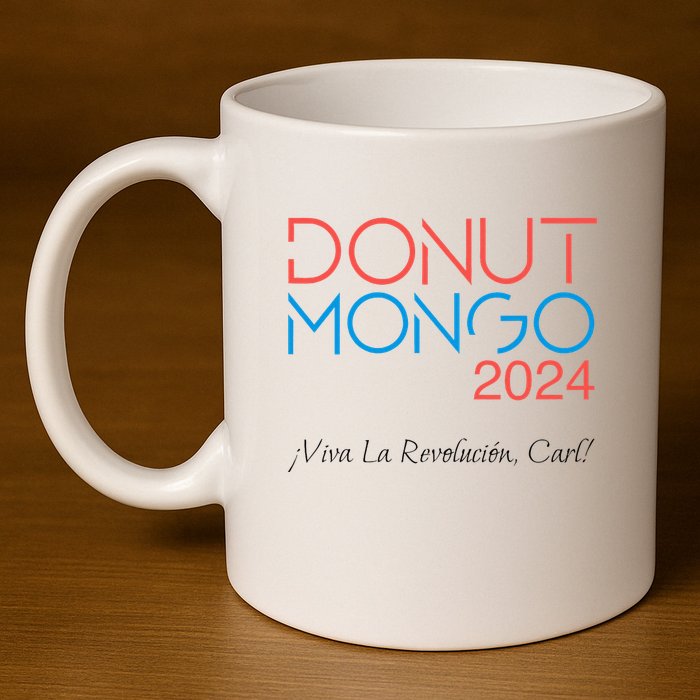 Donut Mongo 2024 Retro Dungeon Crawler Carl 11oz C Handle Ceramic Mug