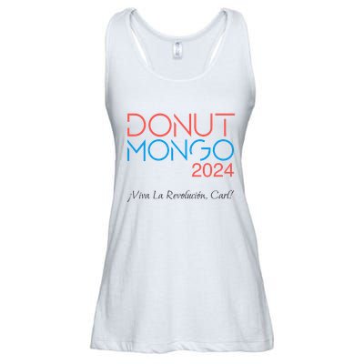 Donut Mongo 2024 Retro Dungeon Crawler Carl Ladies Essential Flowy Tank