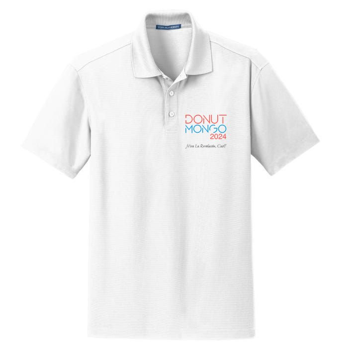 Donut Mongo 2024 Retro Dungeon Crawler Carl Dry Zone Grid Polo