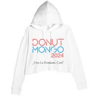 Donut Mongo 2024 Retro Dungeon Crawler Carl Crop Fleece Hoodie