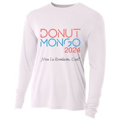 Donut Mongo 2024 Retro Dungeon Crawler Carl Cooling Performance Long Sleeve Crew
