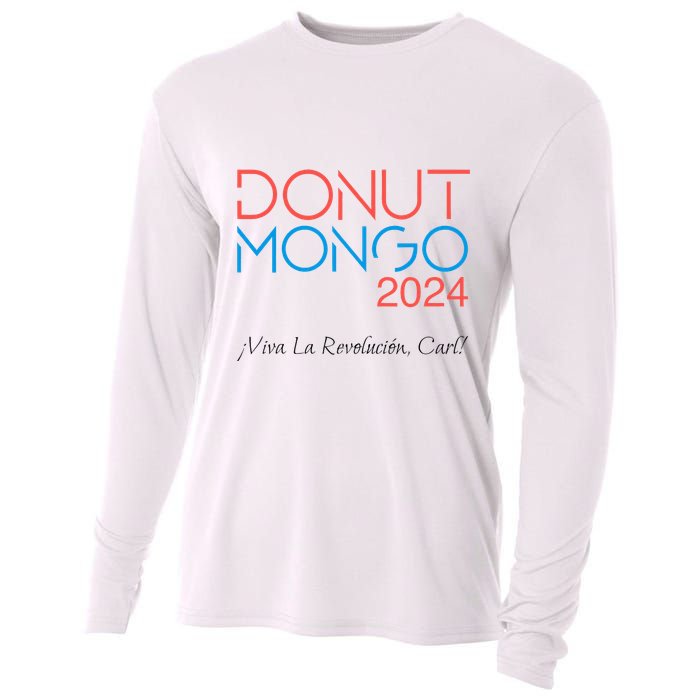 Donut Mongo 2024 Retro Dungeon Crawler Carl Cooling Performance Long Sleeve Crew