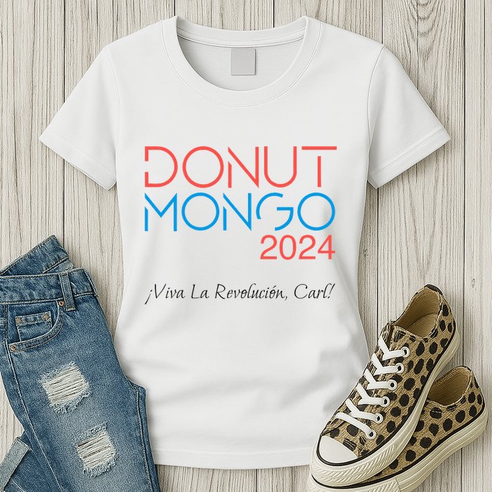 Donut Mongo 2024 Retro Dungeon Crawler Carl Womens T-Shirt