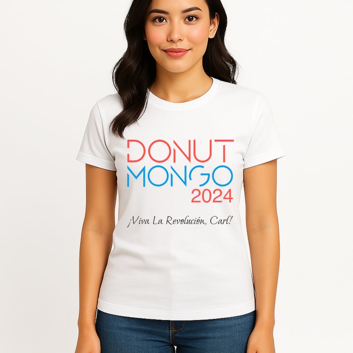 Donut Mongo 2024 Retro Dungeon Crawler Carl Womens T-Shirt