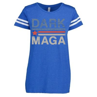 Dark Maga 2024 Im Not Just Maga Im Dark Maga Funny Trump Enza Ladies Jersey Football T-Shirt