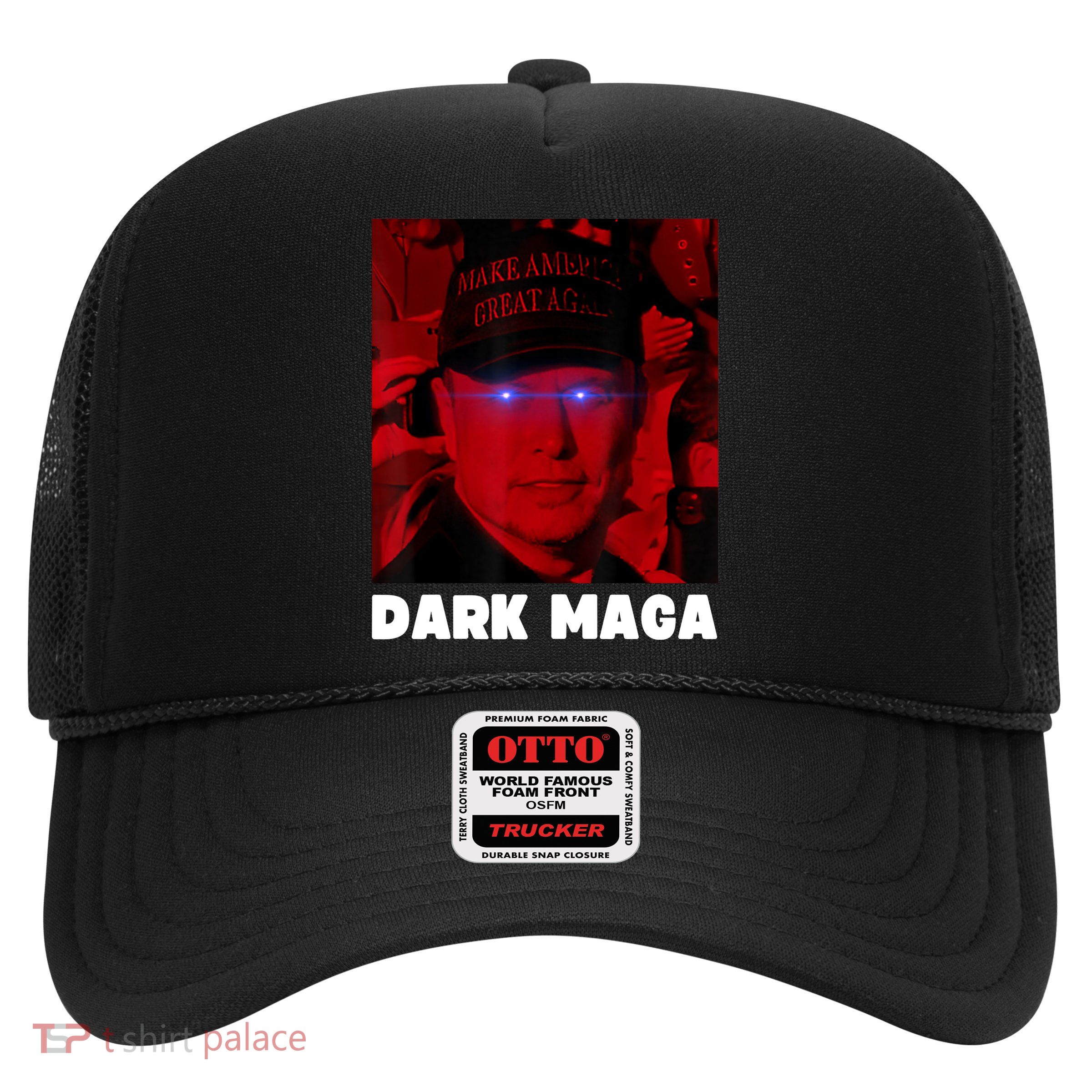 Dark Maga 2024 IM Not Just Maga IM Dark Maga Funny Trump Trucker Hat