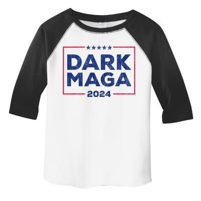 Dark Maga 2024 IM Not Just Maga IM Dark Maga Funny Trump Toddler Fine Jersey T-Shirt