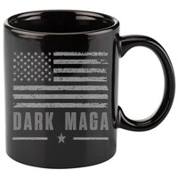 Dark Maga 2024 Maga New! Dark Maga 11oz C Handle Ceramic Mug