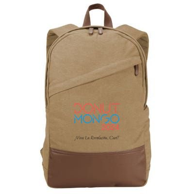 Donut Mongo 2024 Dungeon Crawler Carl Cotton Canvas Backpack
