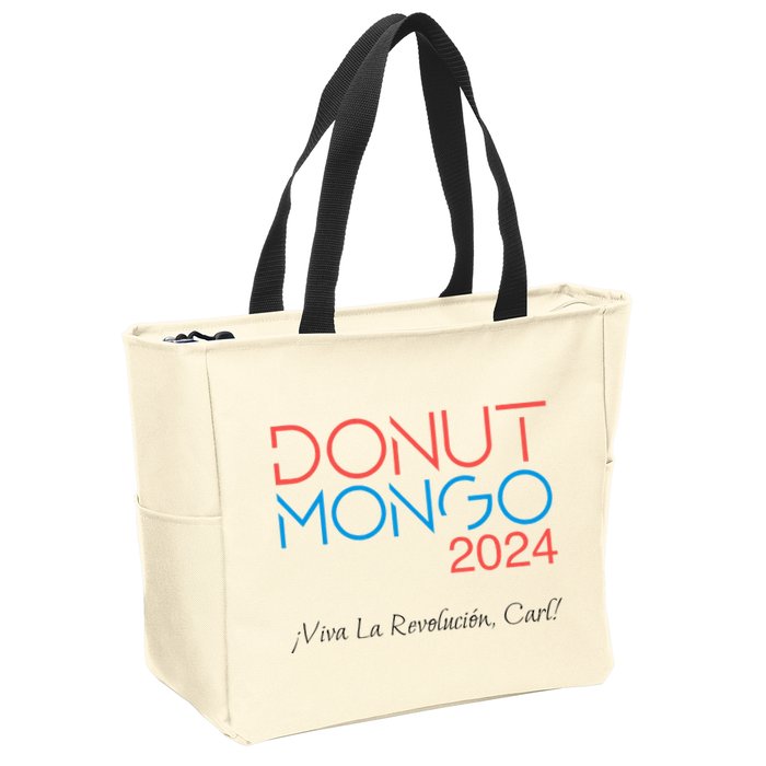 Donut Mongo 2024 Dungeon Crawler Carl Zip Tote Bag