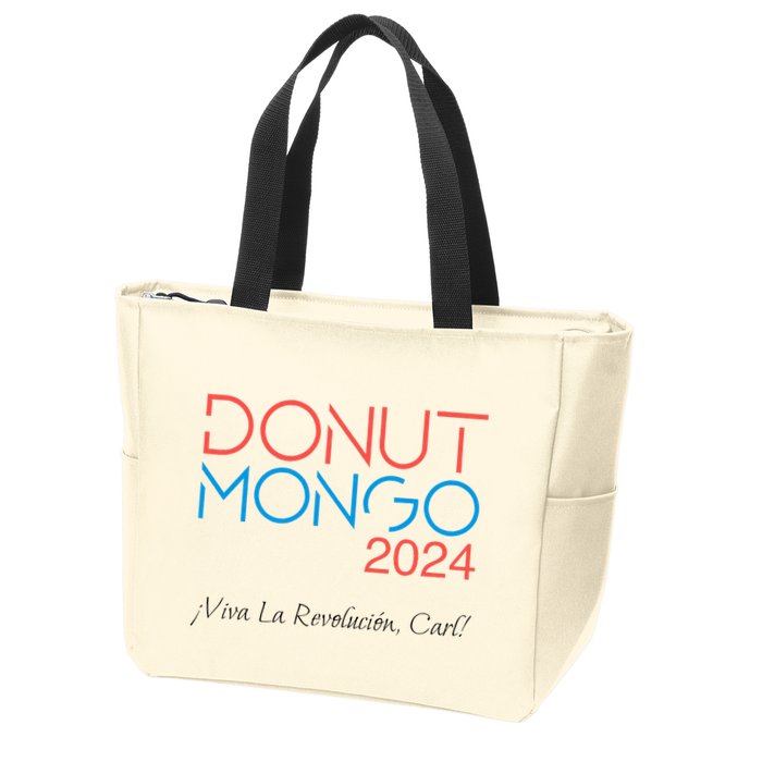 Donut Mongo 2024 Dungeon Crawler Carl Zip Tote Bag
