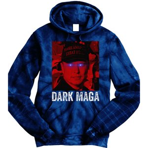 Dark Maga 2024 IM Not Just Maga IM Dark Maga Funny Trump Tie Dye Hoodie