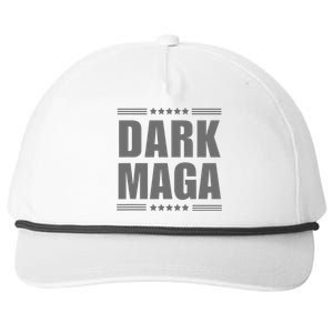 Dark Maga 2024 Maga New! Dark Maga Snapback Five-Panel Rope Hat