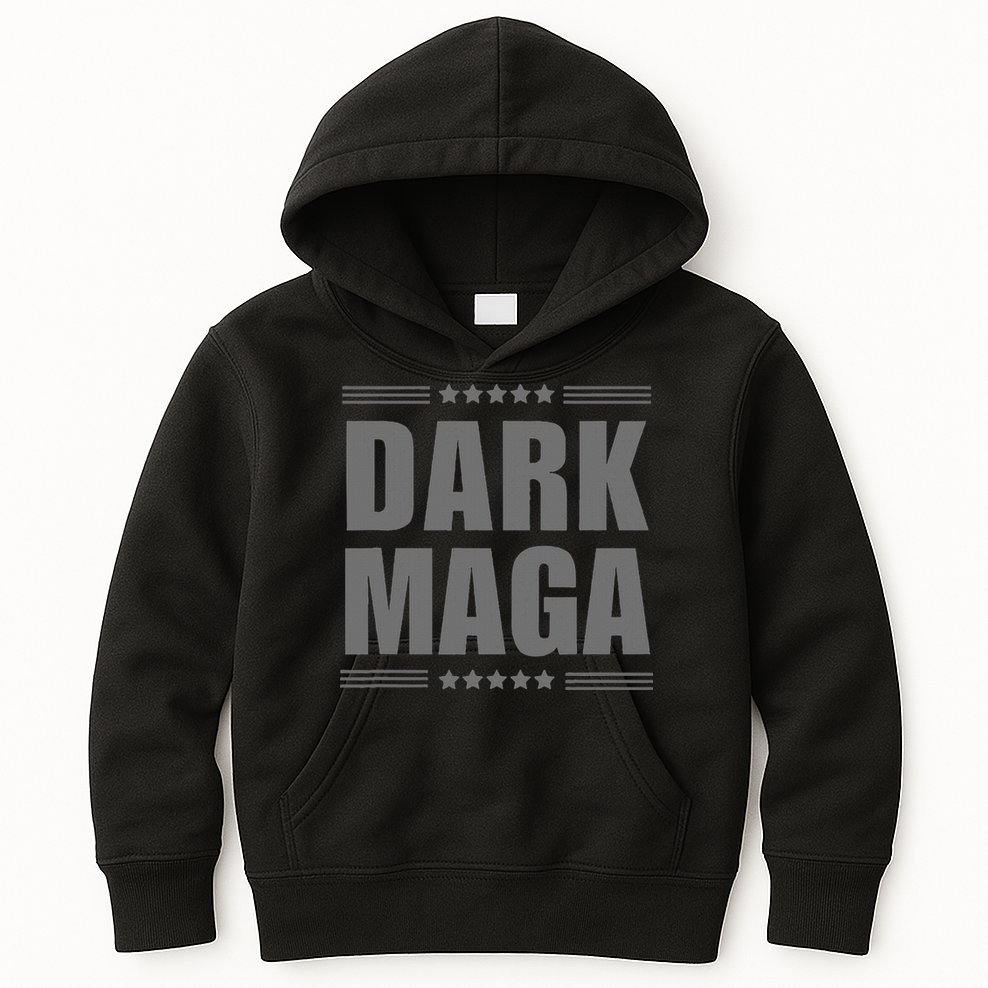 Dark Maga 2024 Maga New! Kids Hoodie