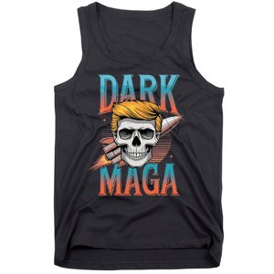 Dark Maga 2024 Usa Make Halloween Great Again Funny Trump Tank Top