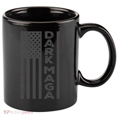 Dark Maga 2024 IM Not Just Maga IM Dark Maga Gift 11oz C Handle Ceramic Mug