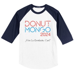 Donut Mongo 2024 Retro Dungeon Crawler Carl Meme Baseball Sleeve Shirt