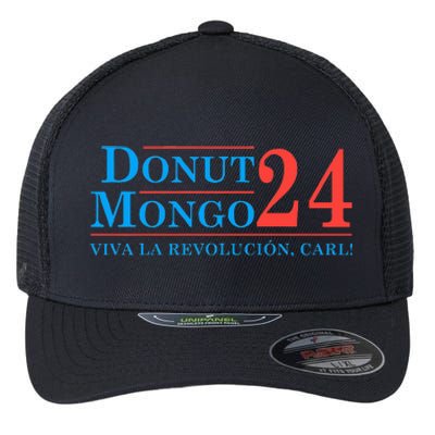 Donut Mongo 2024 Funny Meme Flexfit Unipanel Trucker Cap