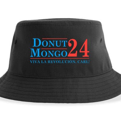 Donut Mongo 2024 Funny Meme Sustainable Bucket Hat