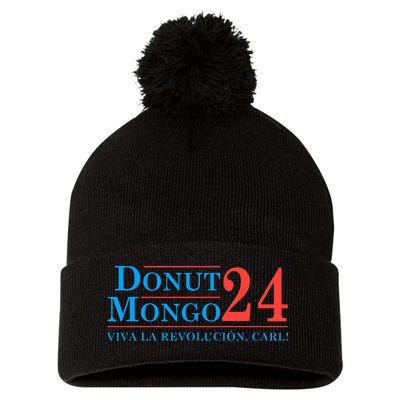 Donut Mongo 2024 Funny Meme Pom Pom 12in Knit Beanie