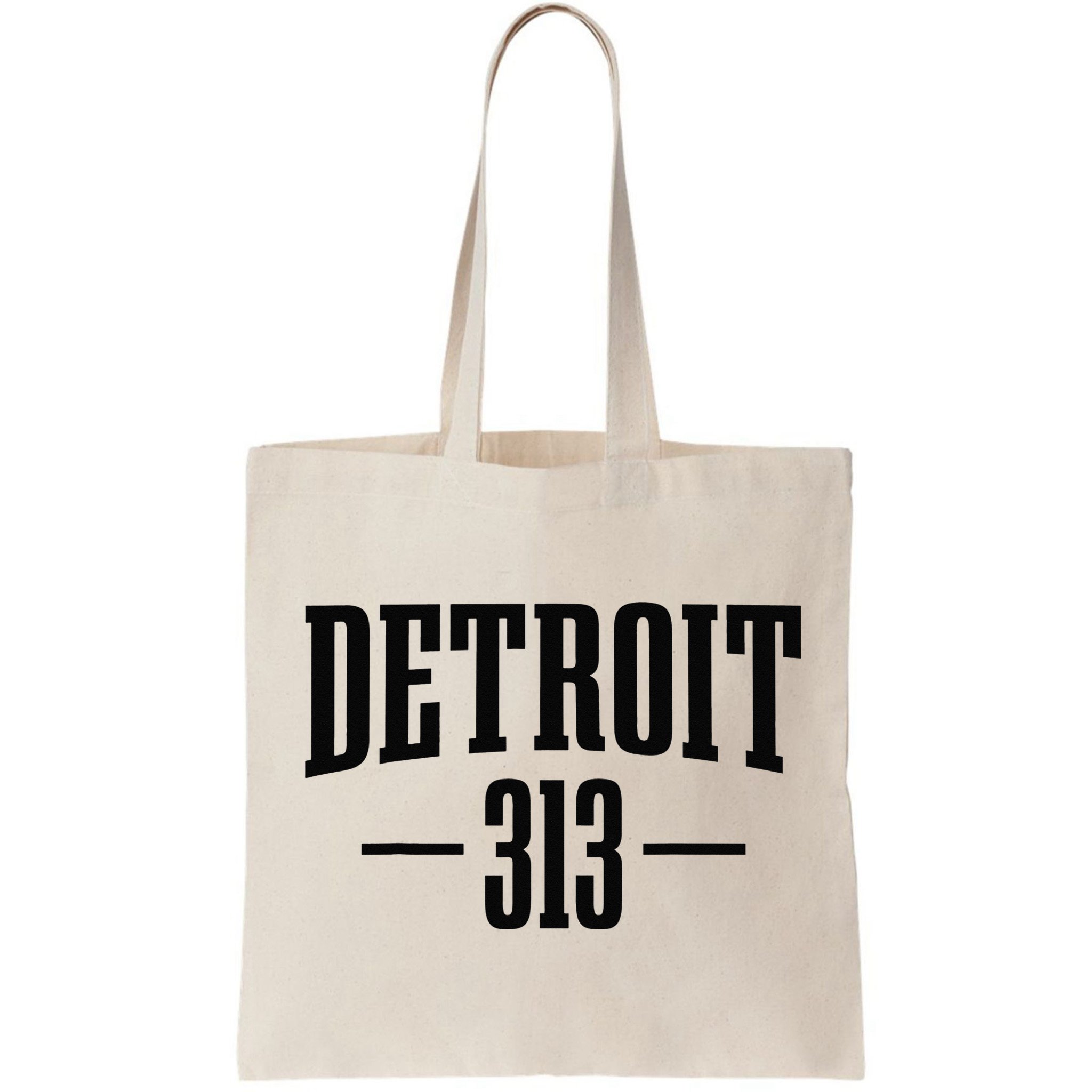 Detroit Michigan 313 Area Code Pride Retro Bag