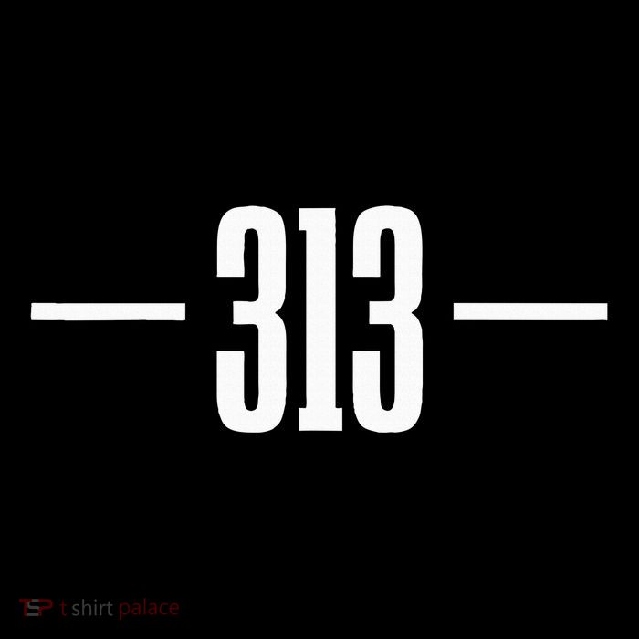 Detroit Michigan 313 Area Code Pride Retro Tank Top